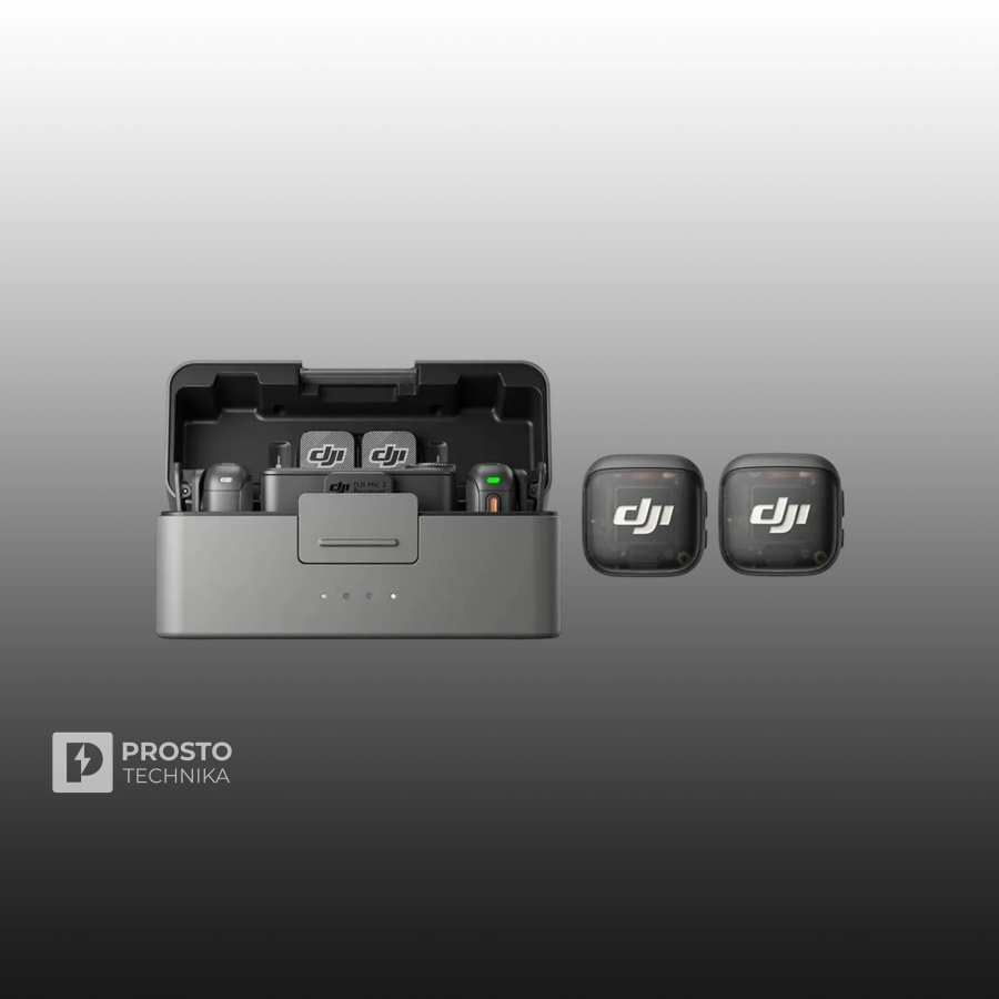 Микрофон DJI Mic 3 (2 TX + 1 RX + Charging Case)